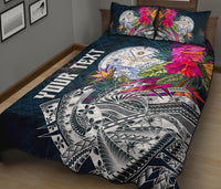 Marshall Island Custom Personalised Quilt Bed Set - Summer Vibes - Polynesian Pride