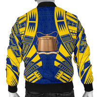Tokelau Men Bomber Jackets - Polynesian Tattoo Flag - Polynesian Pride