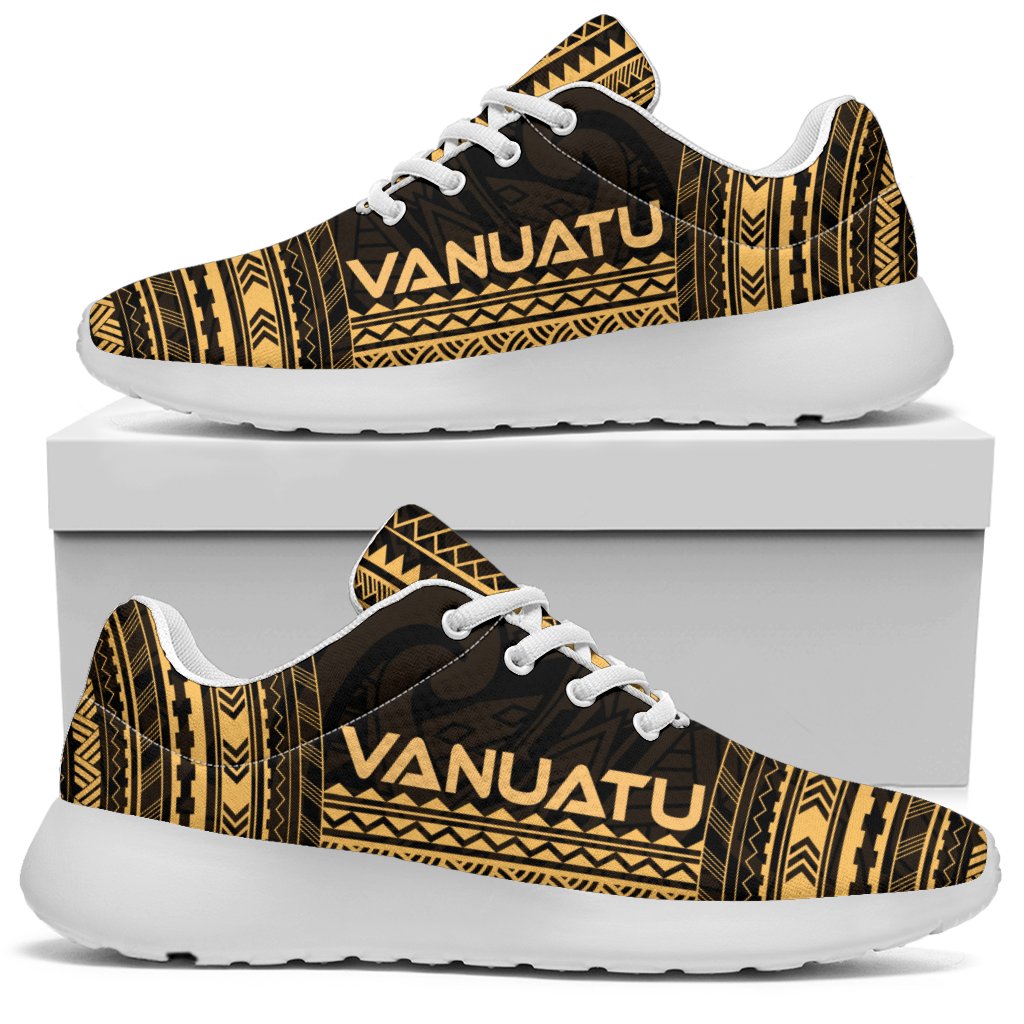 Vanuatu Sporty Sneakers - Polynesian Chief Gold Version - Polynesian Pride