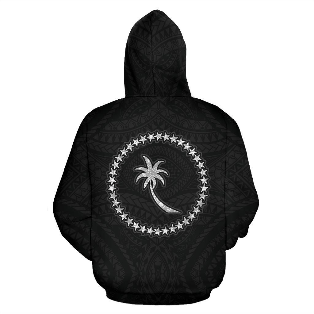 Chuuk Polynesian Custom Hoodie Micronesia Chuukese Warrior - Polynesian Pride
