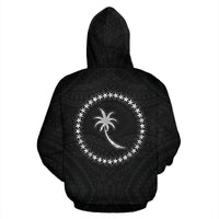 Chuuk Polynesian Custom Hoodie Micronesia Chuukese Warrior - Polynesian Pride