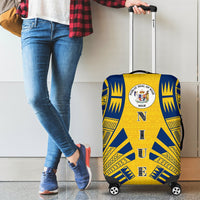 Niue Luggage Cover - Polynesian Tattoo Flag - Polynesian Pride
