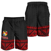 Tonga All Over Print Men's Short - Red Polynesian - Polynesian Pride