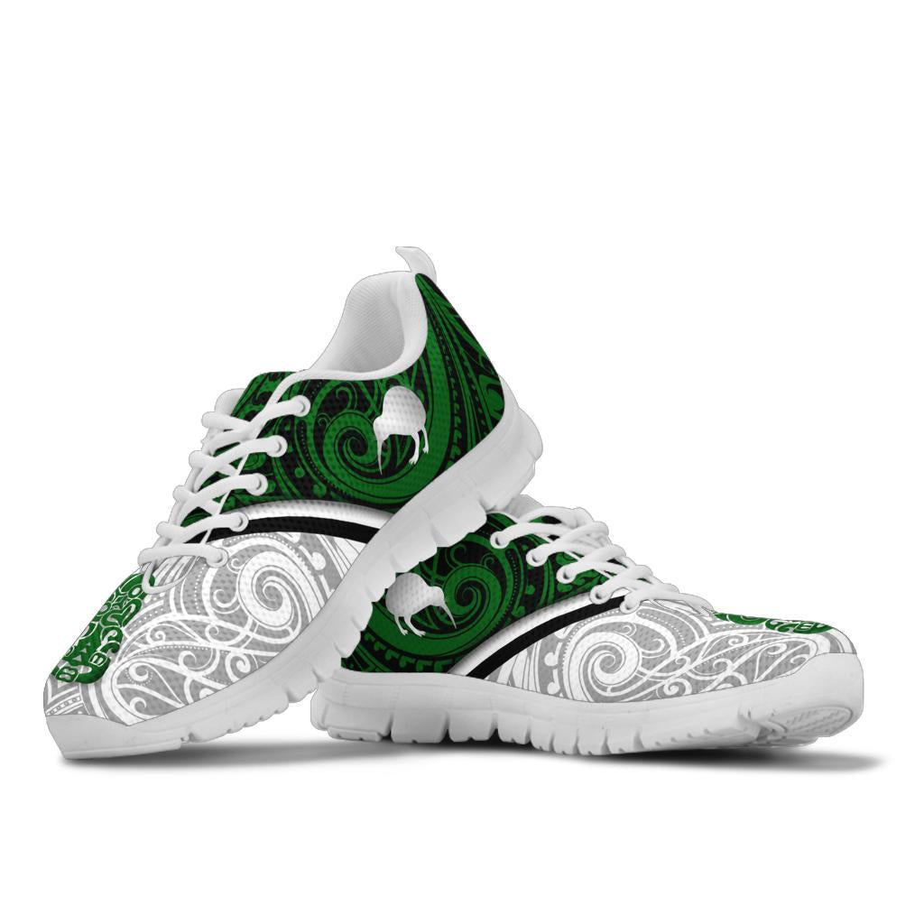 New Zealand Maori Rugby Sneakers Pride Version - White - Polynesian Pride