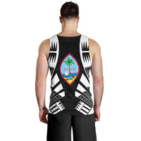 Guam Men Tank Top - Polynesian Tattoo Black - Polynesian Pride