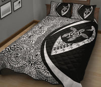 Hawaii Turtle Fish Hook Polynesian Quilt Bed Set - Circle Style - Polynesian Pride