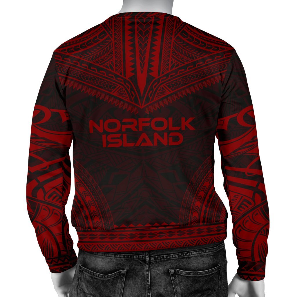 Norfolk Island Sweater - Polynesian Chief Red Version - Polynesian Pride