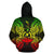 Vanuatu Polynesian ll Over Hoodie Map Reggae - Polynesian Pride
