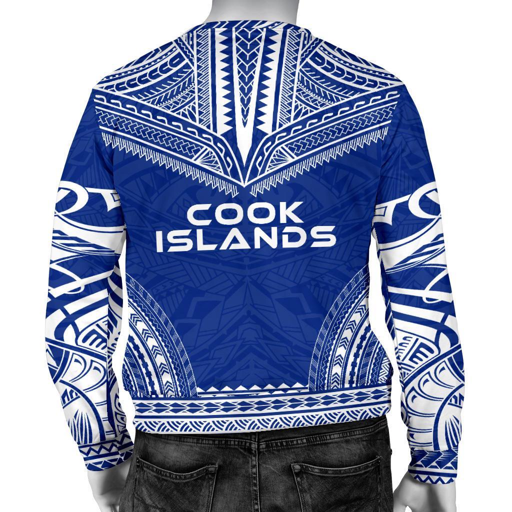 Cook Islands Sweater - Polynesian Chief Flag Version - Polynesian Pride