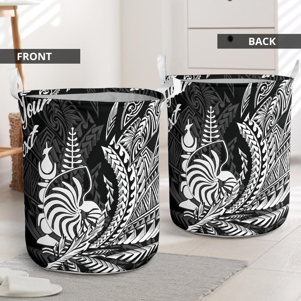 New Caledonia Laundry Basket - Custom Personalised Wings Style - Polynesian Pride