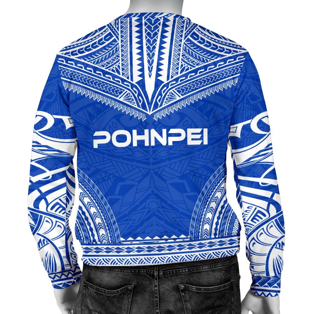 Pohnpei Sweater - Polynesian Chief Flag Version - Polynesian Pride