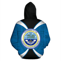 Yap All Over Hoodie Micronesia Impact Version - Polynesian Pride