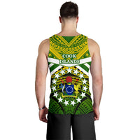 Cook Islands Rugby Men Tank Top Spirit - Polynesian Pride
