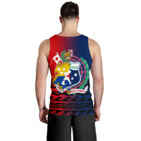 Tokouso Men's Tank Top - Polynesian Pattern - Polynesian Pride