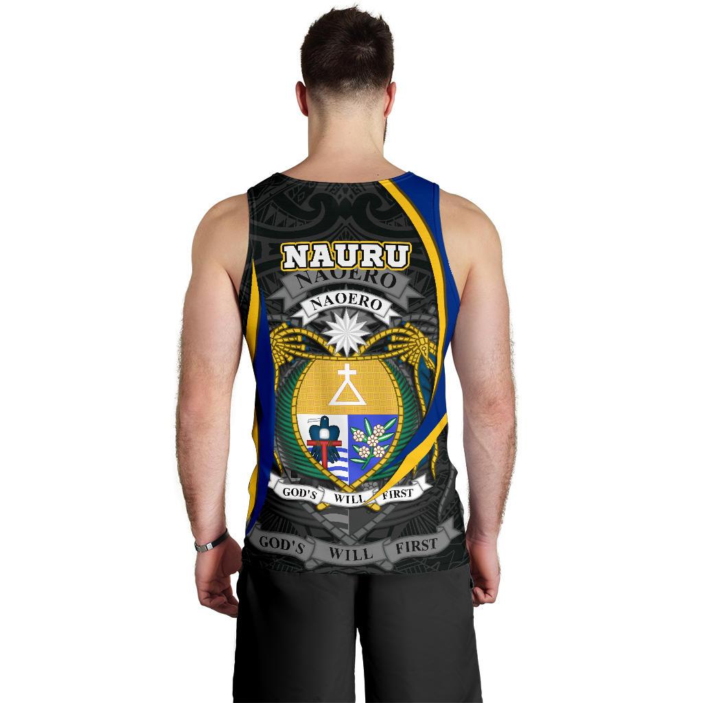 Nauru Polynesian Tank Top (Men) - Nauru Spirit (Original) - Polynesian Pride