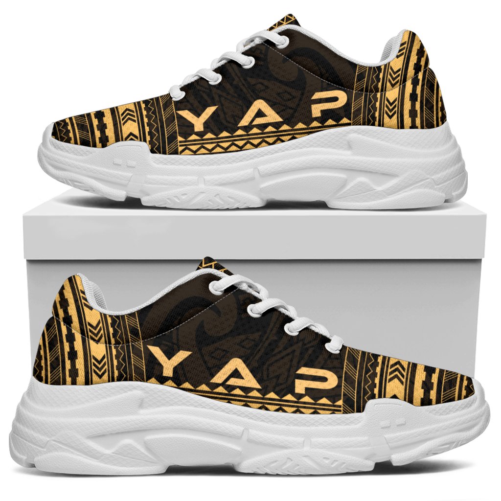 Yap Chunky Sneakers - Polynesian Chief Gold Version - Polynesian Pride