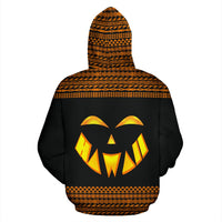 Hawaii Halloween All Over Hoodie - Polynesian Pride