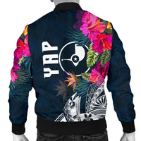 YAP Men's Bomber Jacket - YAP Summer Vibes - Polynesian Pride