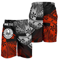 Tahiti Polynesian Personalised Men's Shorts - Vintage Polynesian Turtle - Polynesian Pride