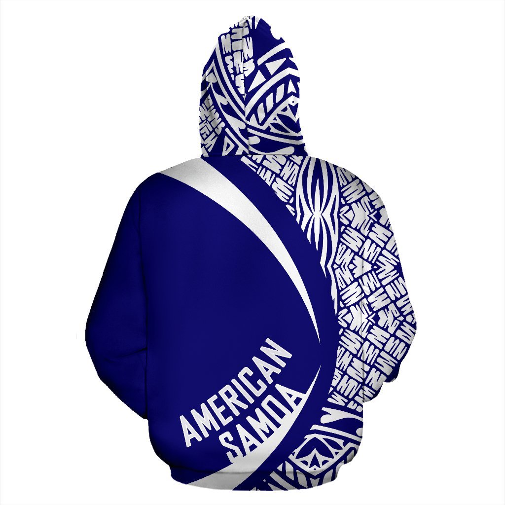 American Samoa Polynesian Hoodie Circle Style 05 - Polynesian Pride
