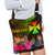 Wallis and Futuna Polynesian Personalised Crossbody Boho Handbag - Hibiscus and Banana Leaves - Polynesian Pride