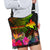 Papua New Guinea Polynesian Personalised Crossbody Boho Handbag - Hibiscus and Banana Leaves - Polynesian Pride