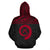 Vanuatu Polynesian Hoodie Red - Polynesian Pride