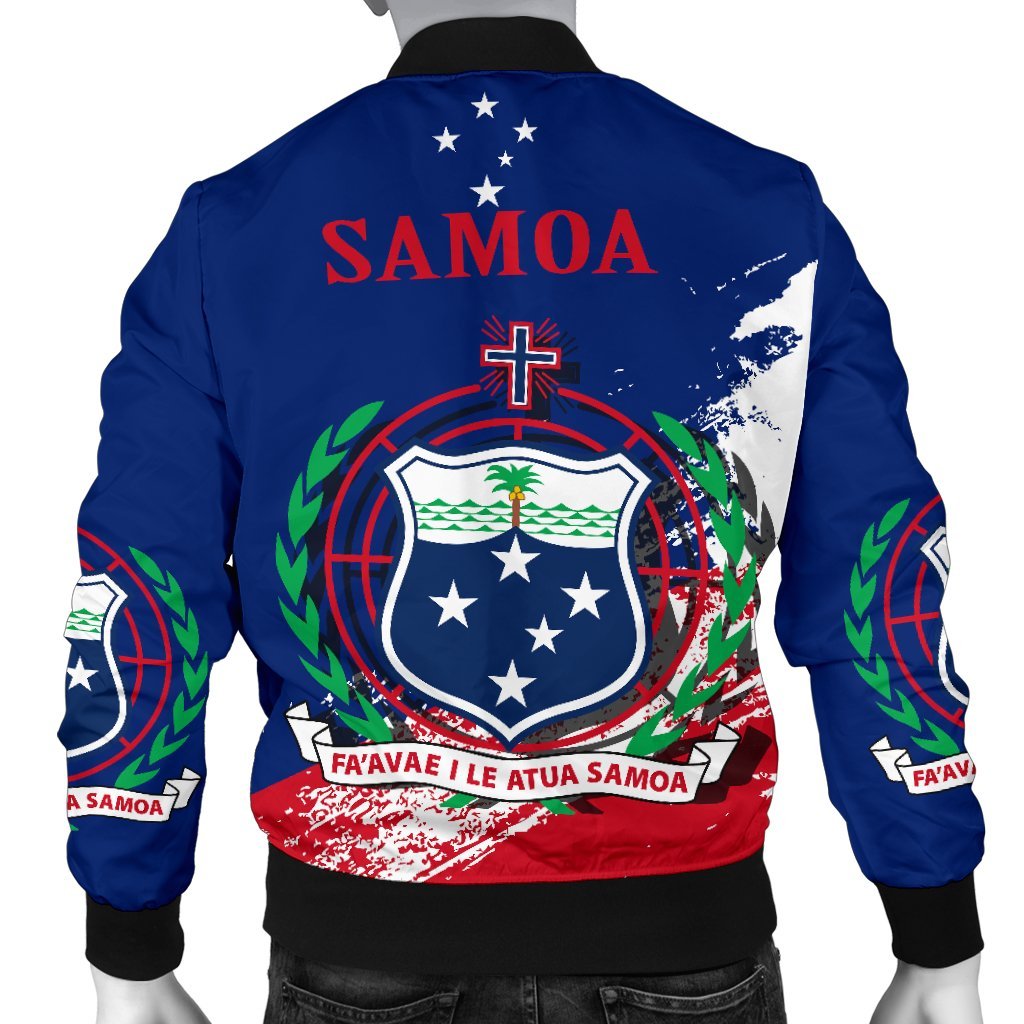 Samoa Special Men's Bomber Jacket - Polynesian Pride