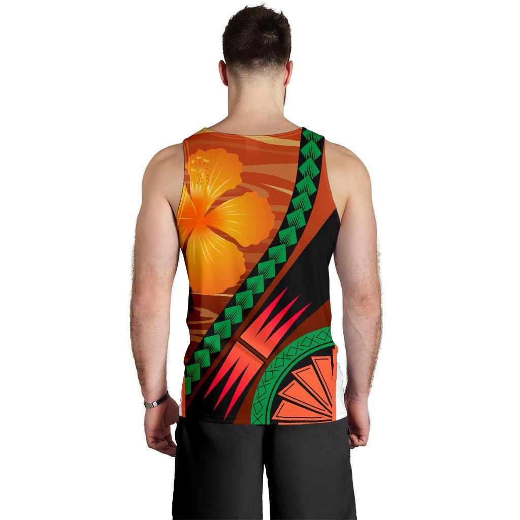 Vanuatu Polynesian Men Tank Top - Sport Style - Polynesian Pride