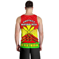 Mauna Kea Men's Tank Top - Protect Mauna Kea - Polynesian Pride