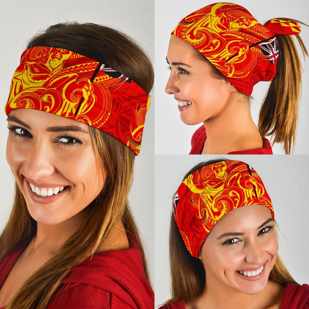Hawaii King Mauna Kea Polynesian Bandana 3 - Pack - Red - AH - Polynesian Pride