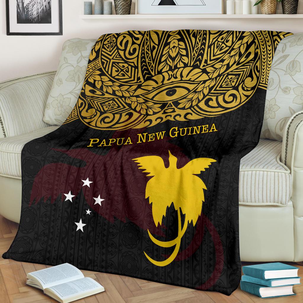 Papua New Guinea Premium Blanket - Erudite Eye - Polynesian Pride