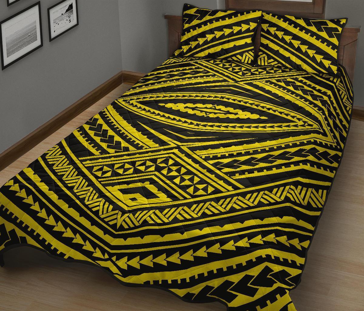 Hawaii Quilt Bed Set Polynesia Tatau AH - Polynesian Pride