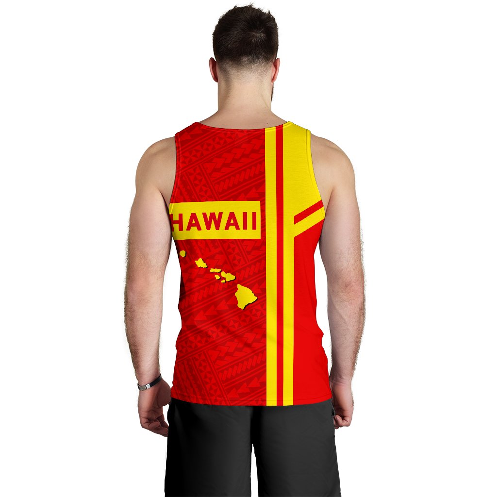 Kanaka Polynesian Mauna Kea Men's Tank Top - Morale Style - Polynesian Pride