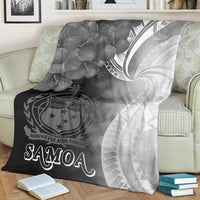 Samoa Premium Blanket - Samoa Seal Wave Style (Black) - Polynesian Pride