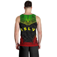 Society Islands Men's Tank Top - Polynesian Chief Reggae Version - Polynesian Pride