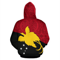 Papua New Guinea Hoodie Papua New Guinea Flag Polynesian Tattoo - Polynesian Pride