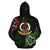 Vanuatu All Over Hoodie Hibiscus Style - Polynesian Pride