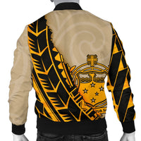 Samoa Men's Bomber Jacket - Polynesian Wild Style - Polynesian Pride