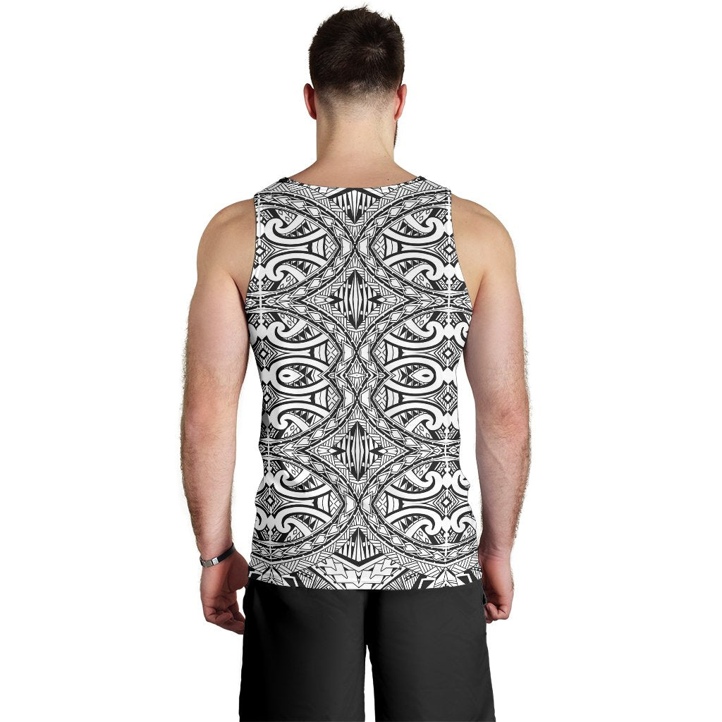 Polynesian Tribal Men's Tank Top Grown BMW - Polynesian Pride