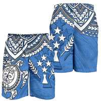 Kosrae Polynesian Shorts (Men) - Polynesian Turtle - Polynesian Pride