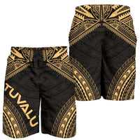Tuvalu Men's Shorts - Polynesian Chief Gold Version - Polynesian Pride