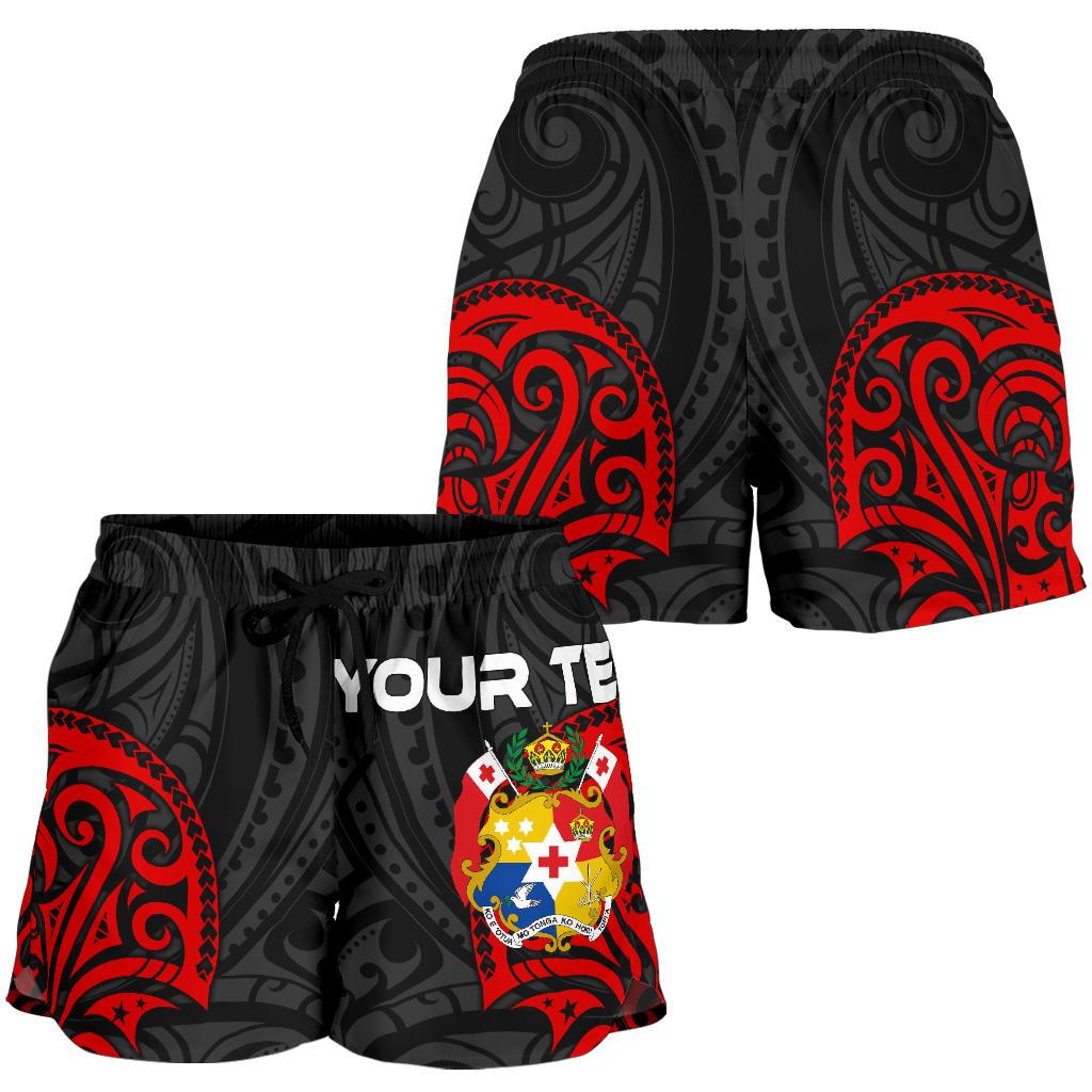 Tonga Polynesian Custom Personalised Women's Short - Tongan Spirit - Polynesian Pride
