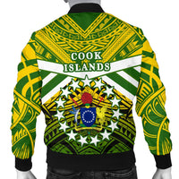 Cook Islands Rugby Men Bomber Jacket Spirit - Polynesian Pride