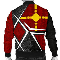 Rotuma Polynesian Bomber Jacket - Rotuman Flag - Polynesian Pride