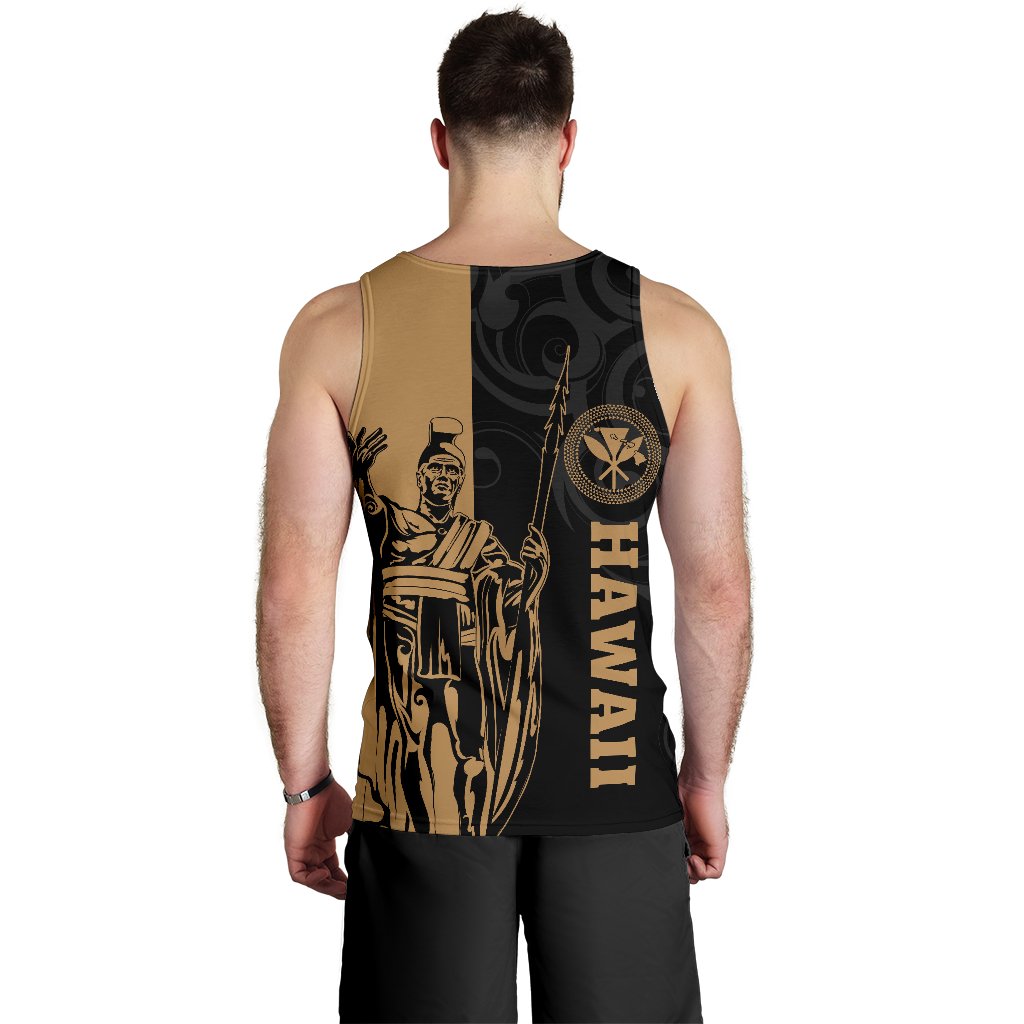 Hawaii King Polynesian Men's Tank Top - Lawla Style - Polynesian Pride