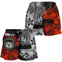 Polynesian Hawaii Personalised Women's Shorts - Vintage Polynesian Style - Polynesian Pride