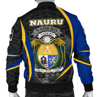Nauru Polynesian Bomber Jacket (Men) - Nauru Spirit (Original) - Polynesian Pride