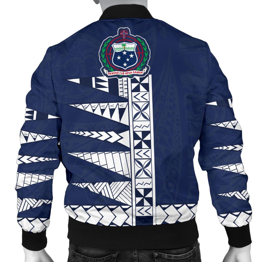 Samoa Polynesian Men's bomber Jacket - Polynesian Pride