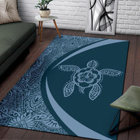 Hawaii Turtle Polynesian Area Rug Circle Style - Polynesian Pride